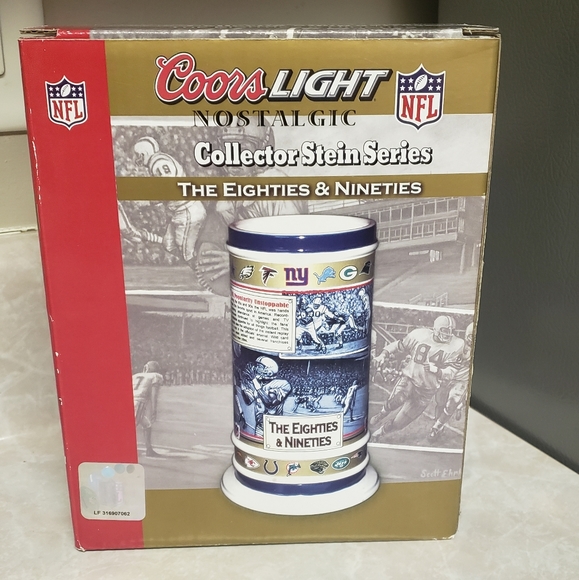 coors light Dining Coors Light Nfl Stein Poshmark